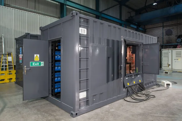 Containerised E600 UPS ideal for site with limited external space Thumbnail