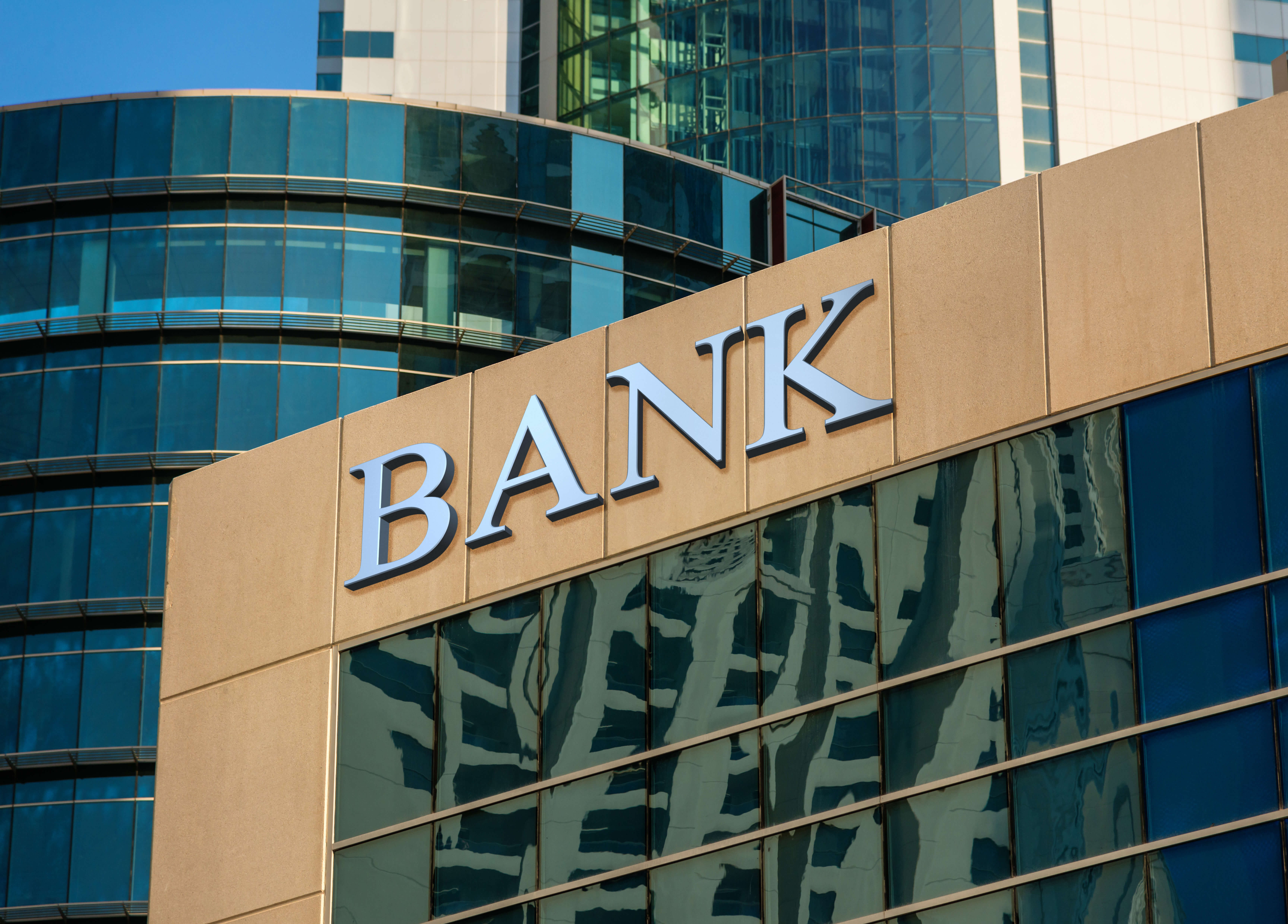 Bank exterior