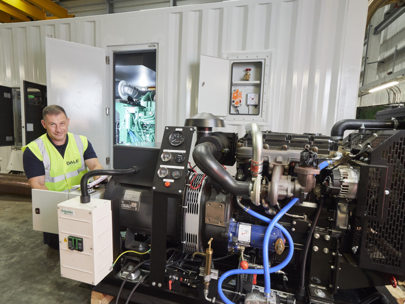 Generator servicing